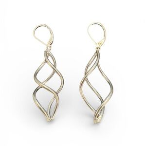 JCM Sterling Silver Spiraled Earringd